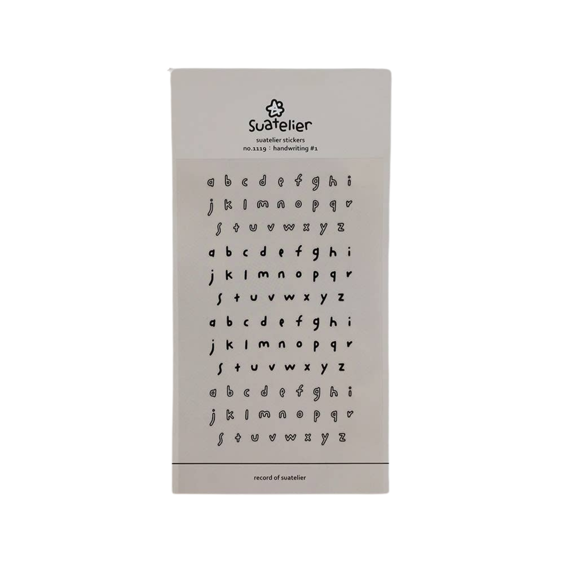 Handwriting 1 Stickers