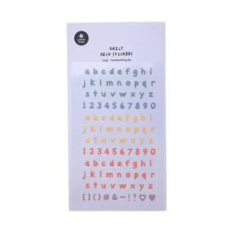 Handwriting 3 Stickers