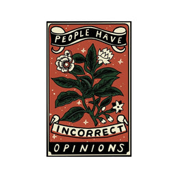 Incorrect Opinions Sticker