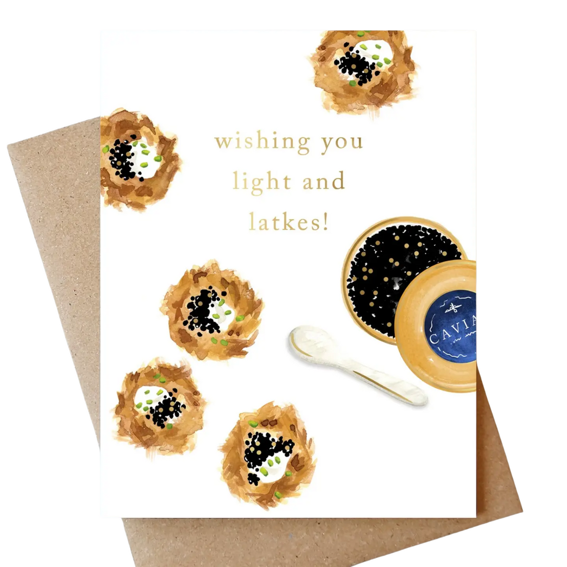 Latkes and Caviar, Abigail Jayne Design