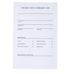 Home Library Bookplates