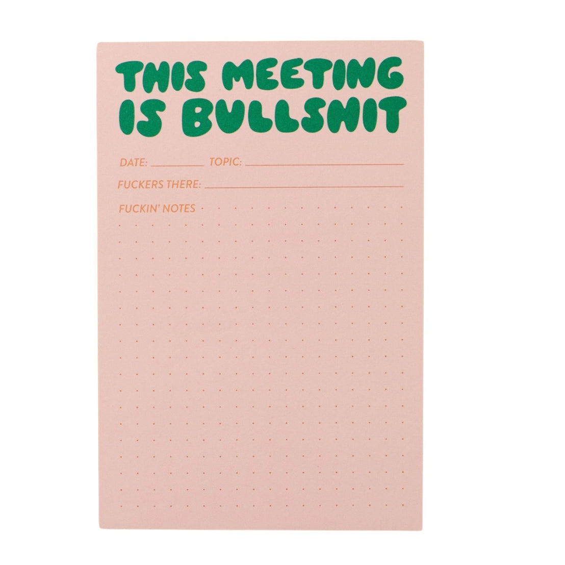 This Meeting is Bullshit