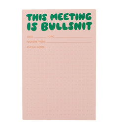 This Meeting is Bullshit
