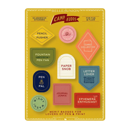 Stationery Merit Badge Sticker Sheet
