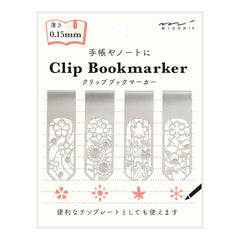 Flower Bookmarker Clips