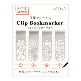 Flower Bookmarker Clips