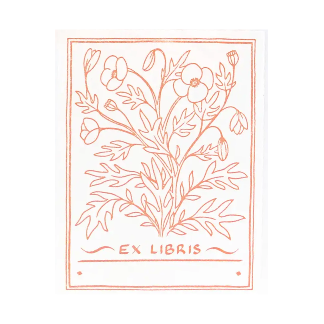 Poppy Bookplates