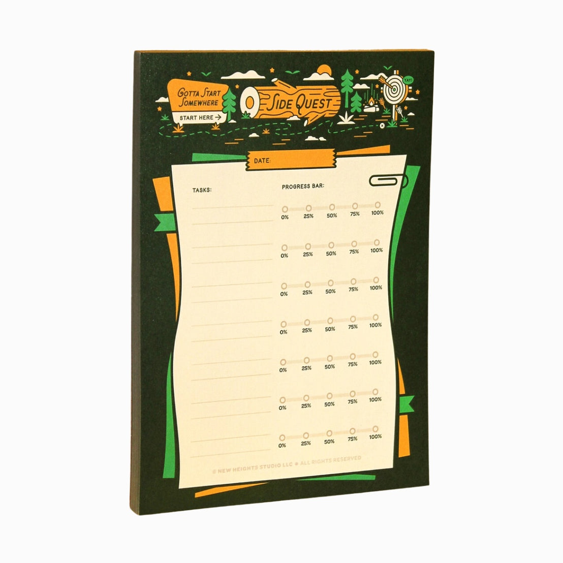 Side Quest Notepad