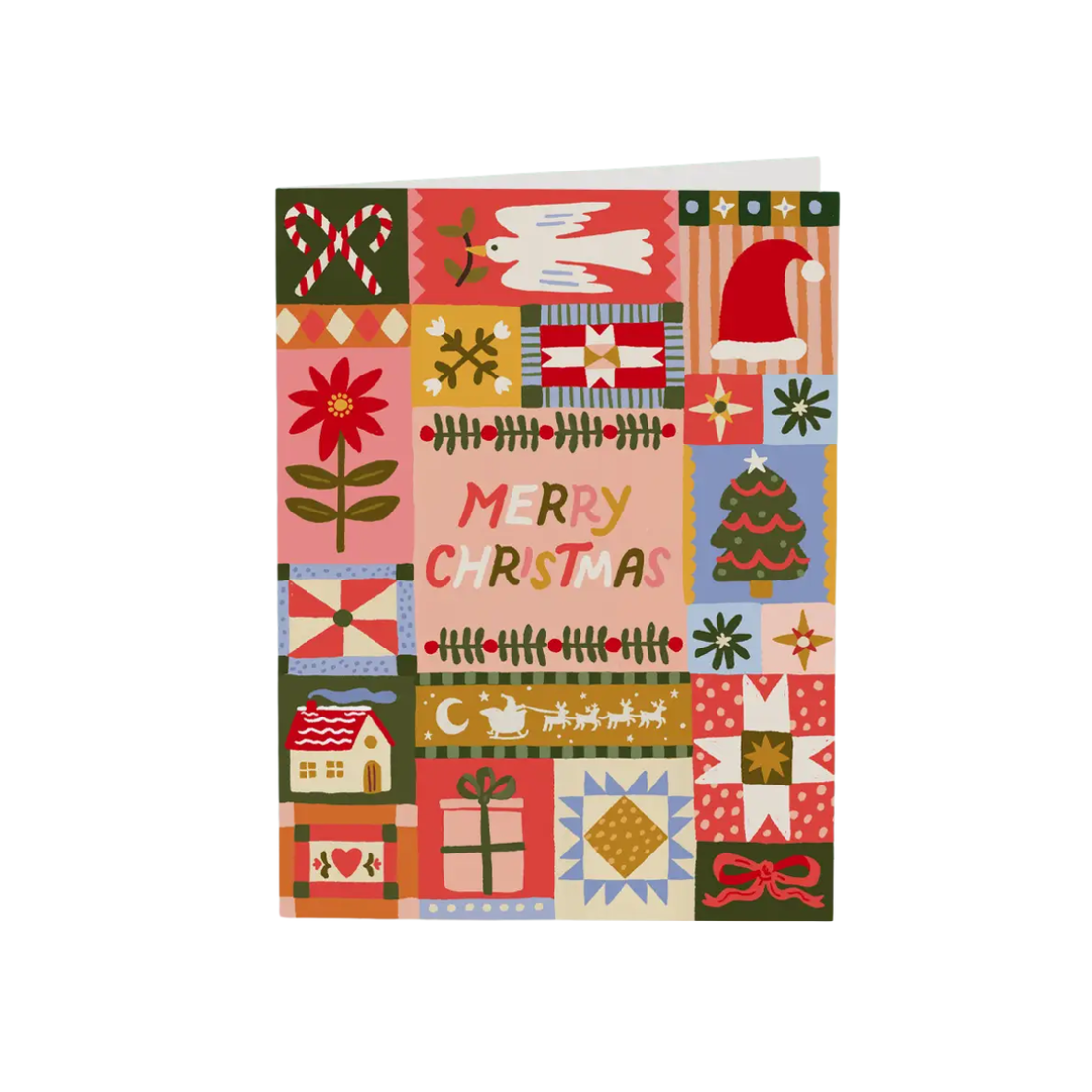 Christmas Quilt Motif, Idlewild Co.