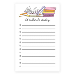 Rather Be Reading Notepad