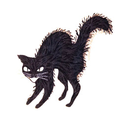 Scaredy Cat Clear Sticker