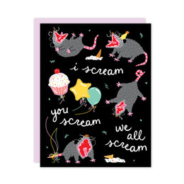 We All Scream, Party of One