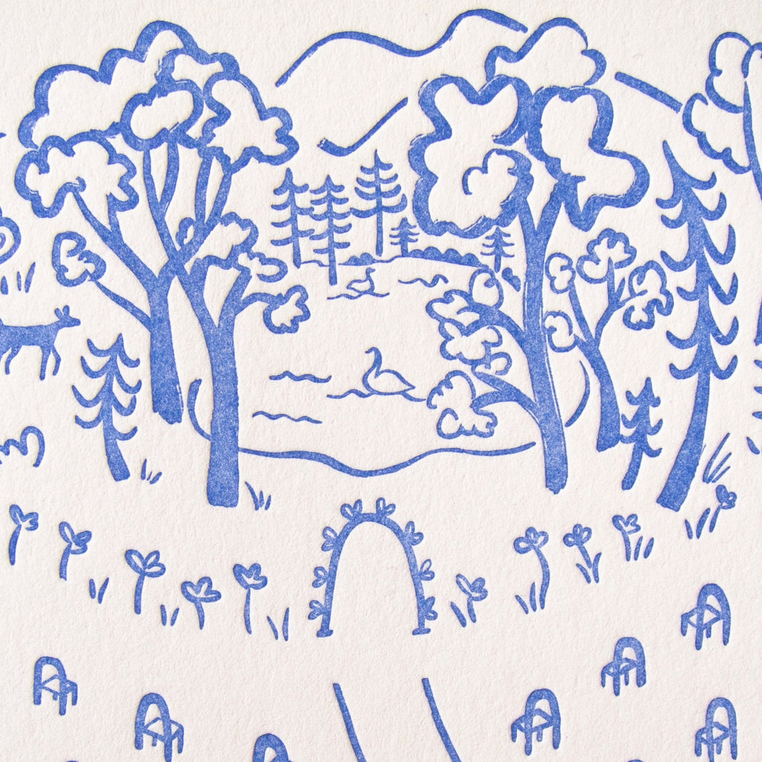 Wedding Pond, Homework Letterpress