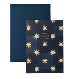 Navy Stars Magical Birthday, Wanderlust Paper Co.