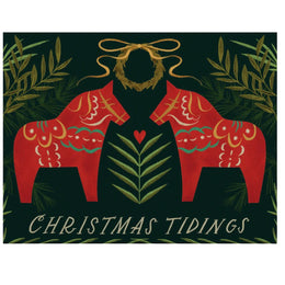 Christmas Tidings Dala Horse, Olive & Company
