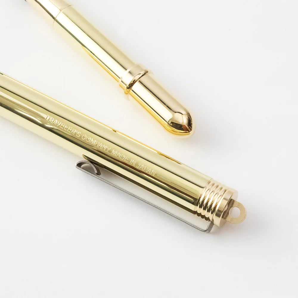 TRC Brass Fountain Pen, Traveler's Company