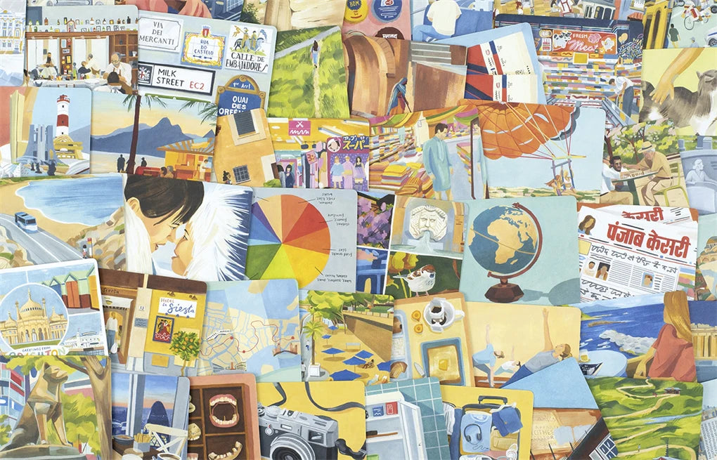 Ways of Traveling Prompt Cards