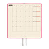 Hobonichi 2027 Techo Weeks Colors: Pink Sapphire