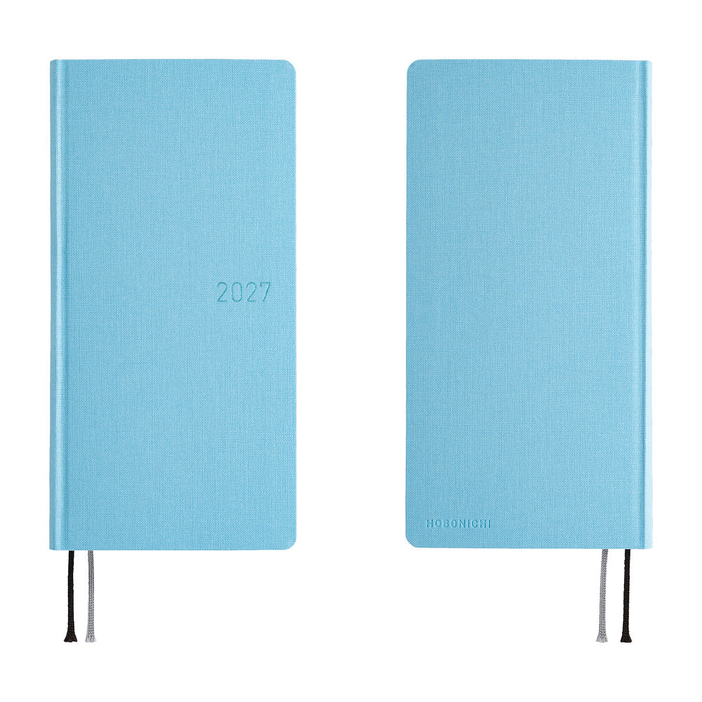 Hobonichi 2027 Techo Weeks Mega Colors: Sea Glass