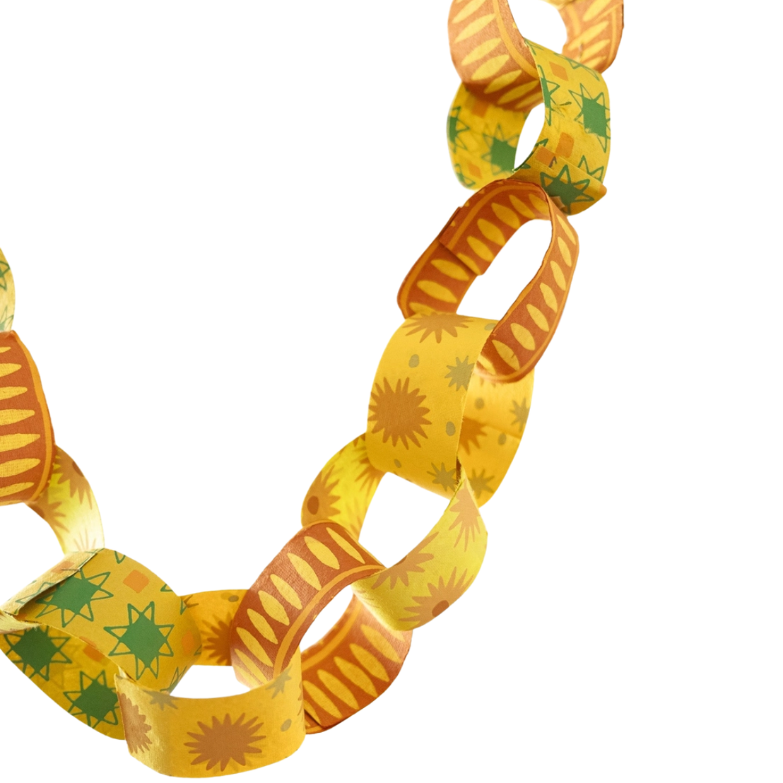 Yellow Paper Chain Kit