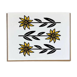 Yellow Flower, Bench Pressed
