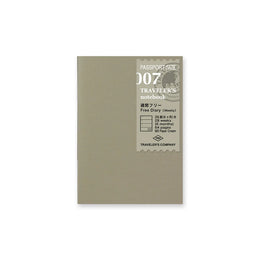 007 Passport Refill Free Diary Weekly, Traveler's Company