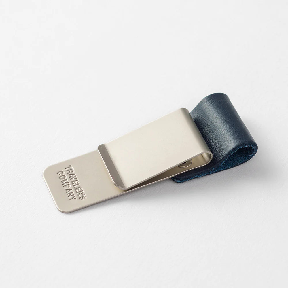 016 Blue Pen Holder, Traveler's Company