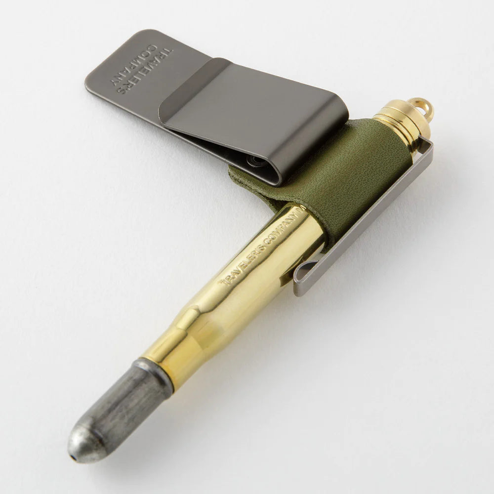 016 Olive Pen Holder, Traveler's Company