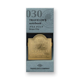 030 Brass Clip Airplane, Traveler's Company