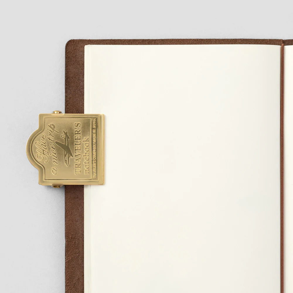 030 Brass Clip Airplane, Traveler's Company