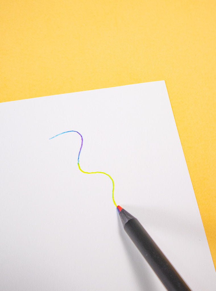 7 Color in 1 Black Pencil