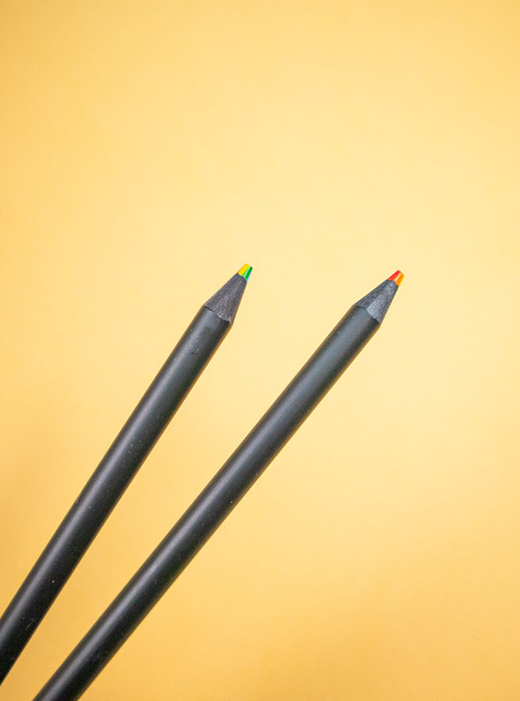 7 Color in 1 Black Pencil
