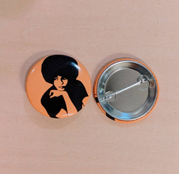 Angela Davis Button
