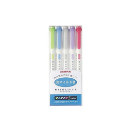 Blue Mildliner Highlighter Set