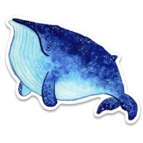 Blue Whale Sticker