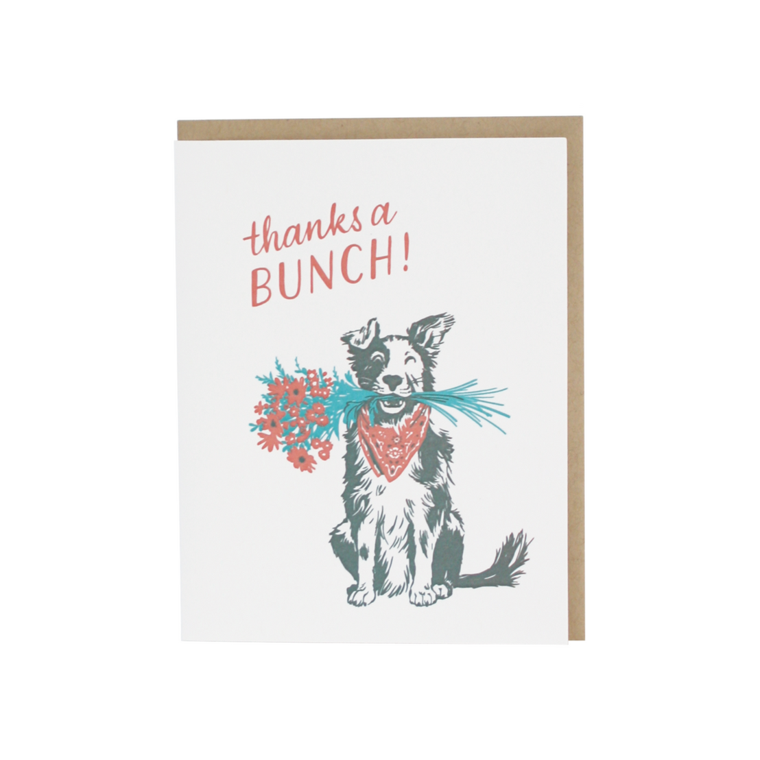 Border Collie Thanks a Bunch, Smudge Ink