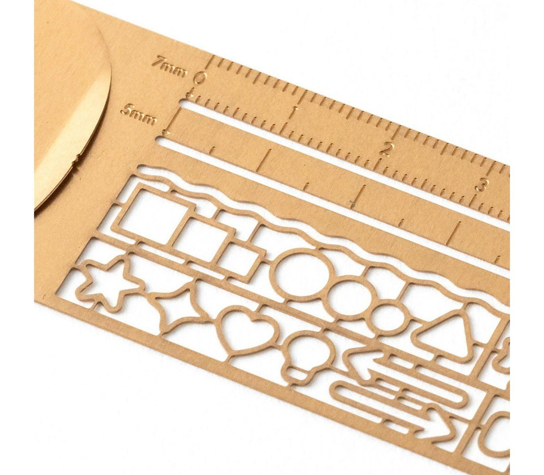Copper Clip Ruler