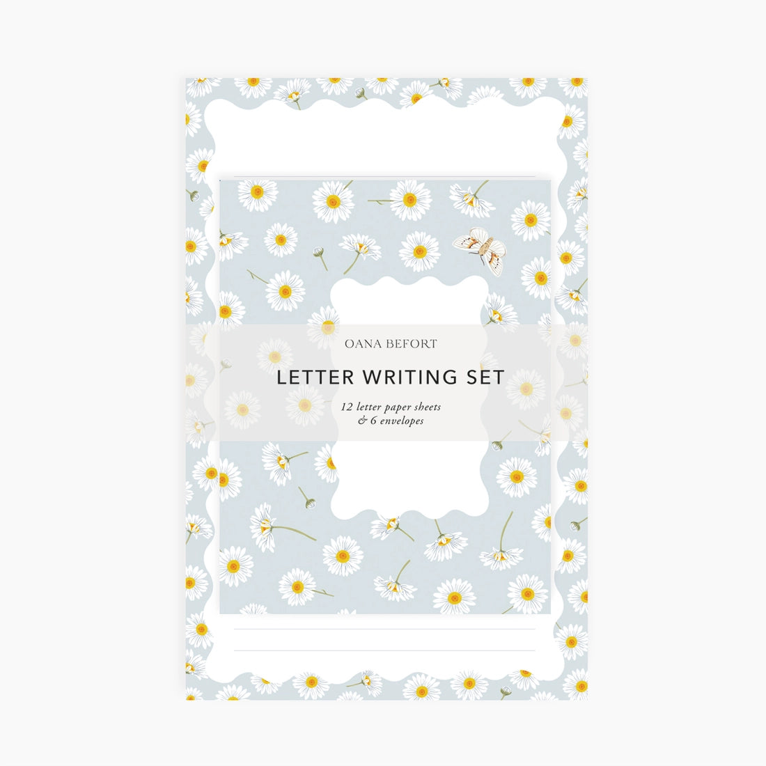 Daisy Letter Writing Set, Botanica Paper Co.