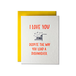 Load A Dishwasher, Ladyfingers Letterpress