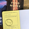 National Parks Notebook Trios, Field Notes