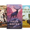 National Parks Notebook Trios, Field Notes