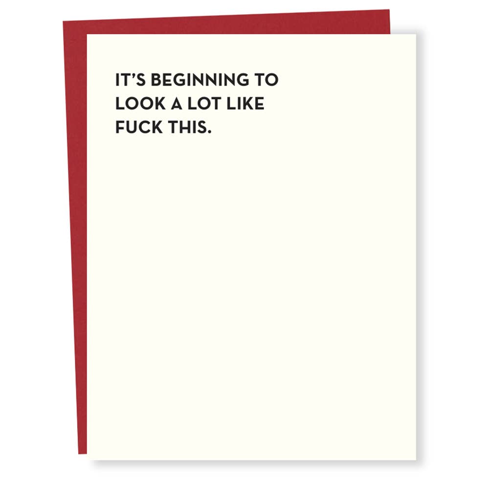 Fuck This, Sapling Press