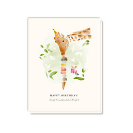 Giraffe Birthday, Driscoll Design
