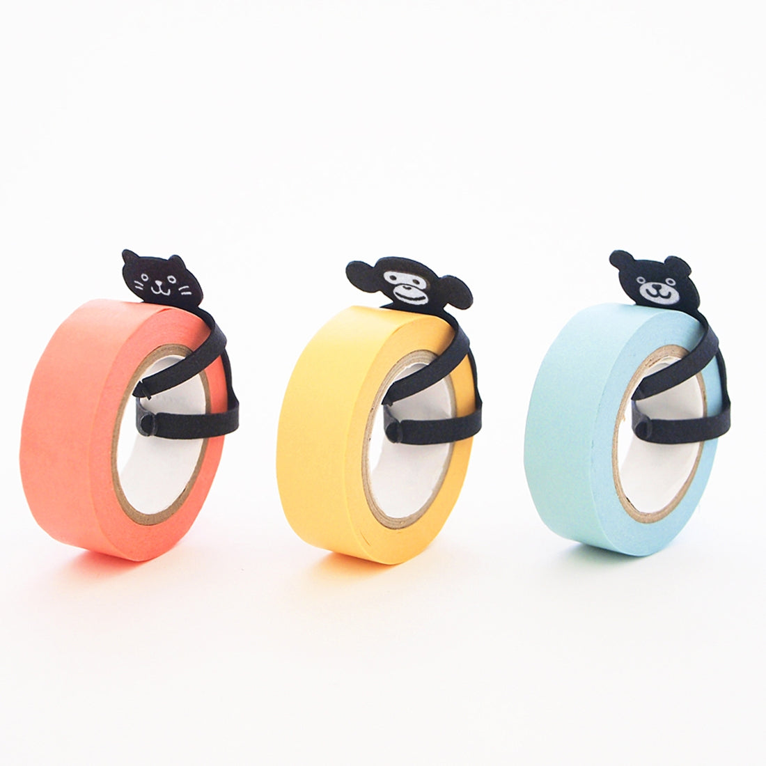 Black Cat Hug Washi Tape Dispenser