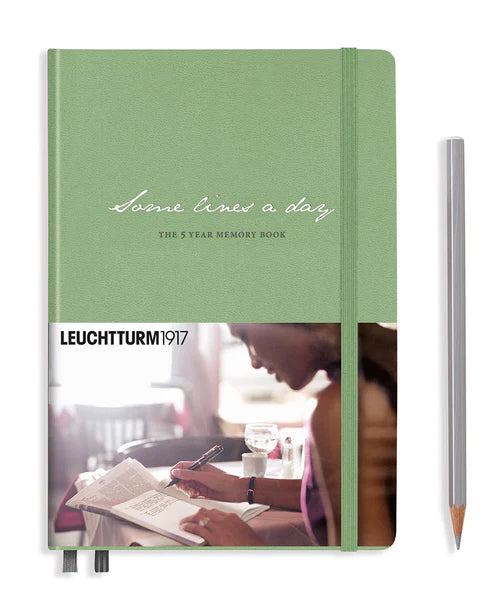 Leuchtturm1917 Some Lines A Day: 5 Year Memory Book