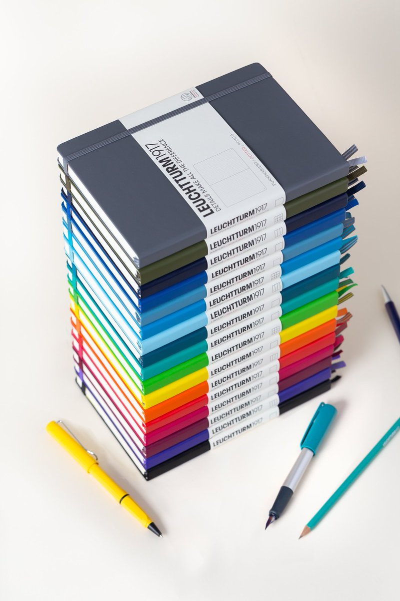 Leuchtturm1917 A5 Ruled Hardcover Notebook