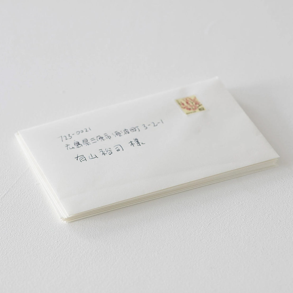 MD Cotton Envelopes Set + MD Letter Pad, Midori