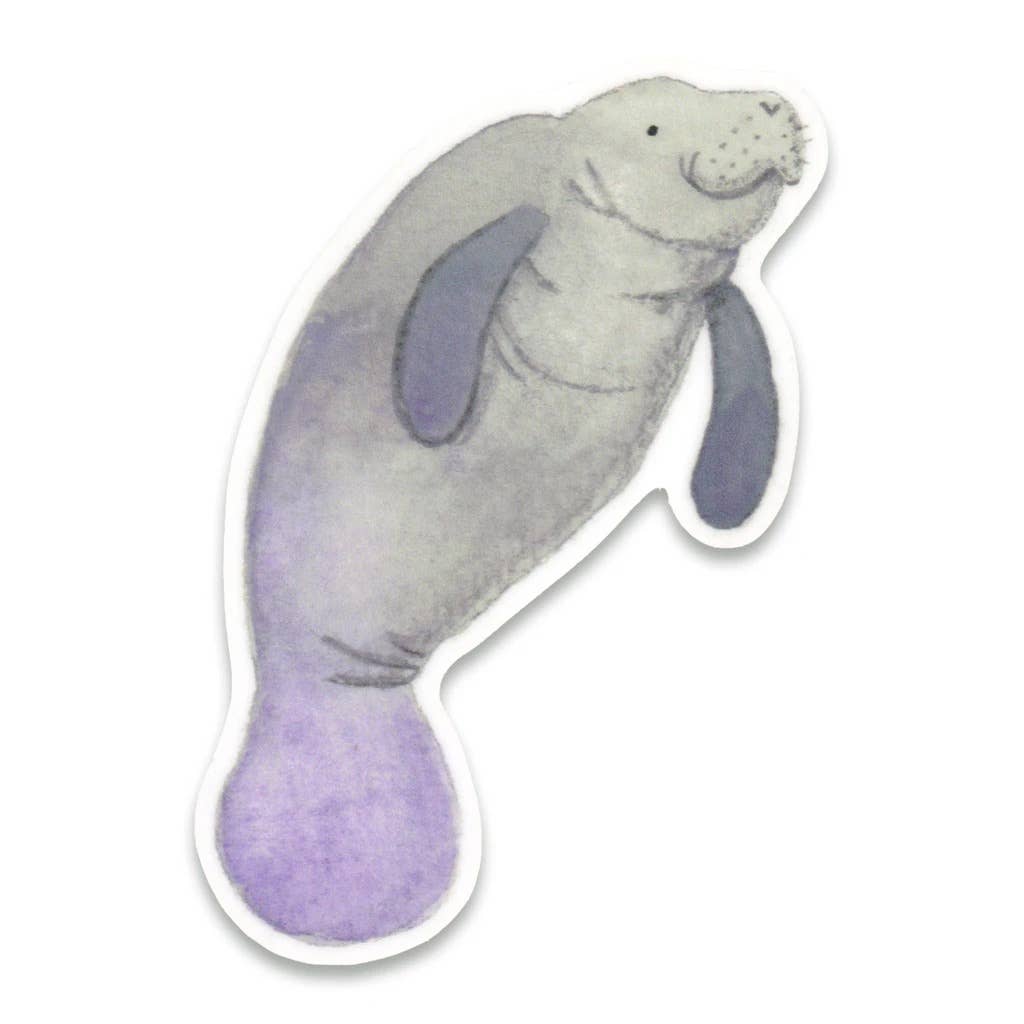 Manatee Sticker