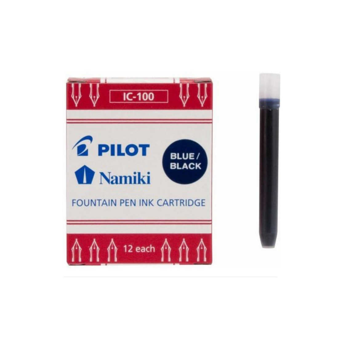 Pilot Ink Cartridges, Set of 12
