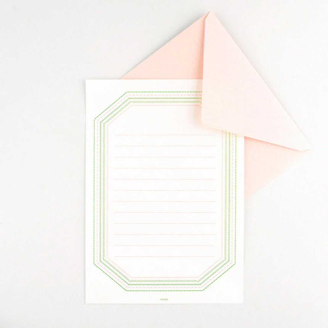 Pink Frame Letter Set
